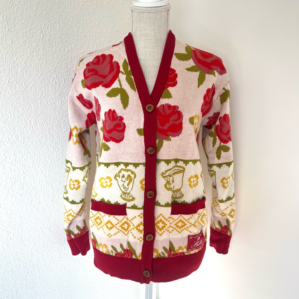 Beauty & the Beast Cardigan Sweater BoxLunch